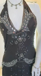 Jenny Packham Silk Halter dress 2007 - Picture 1 of 10