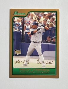 2006 Bowman Draft Picks & Prospects Baseball Gold #BDP5 Melky Cabrera RC