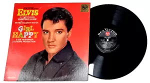 Elvis Presley "Girl Happy" 1965 'UNIQUE VARIANT' US 1st.Press Near Mint Vinyl LP - Picture 1 of 9