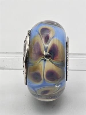 Chamilia TOPAZ BLOOMS Cristal de Murano y Plata de Ley Dije Cuentas OB-189 $35 (A) Foto 1 de 4