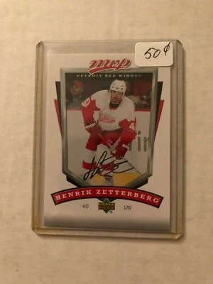 2006 Upper Deck MVP #106 Henrik Zetterberg - Image 1 of 2
