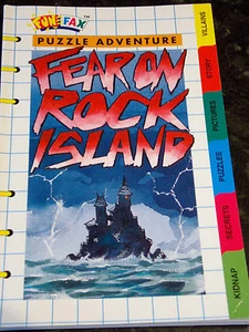 Fun Fax Book - Puzzle Adventure - Fear on Rock Island. - Picture 1 of 3