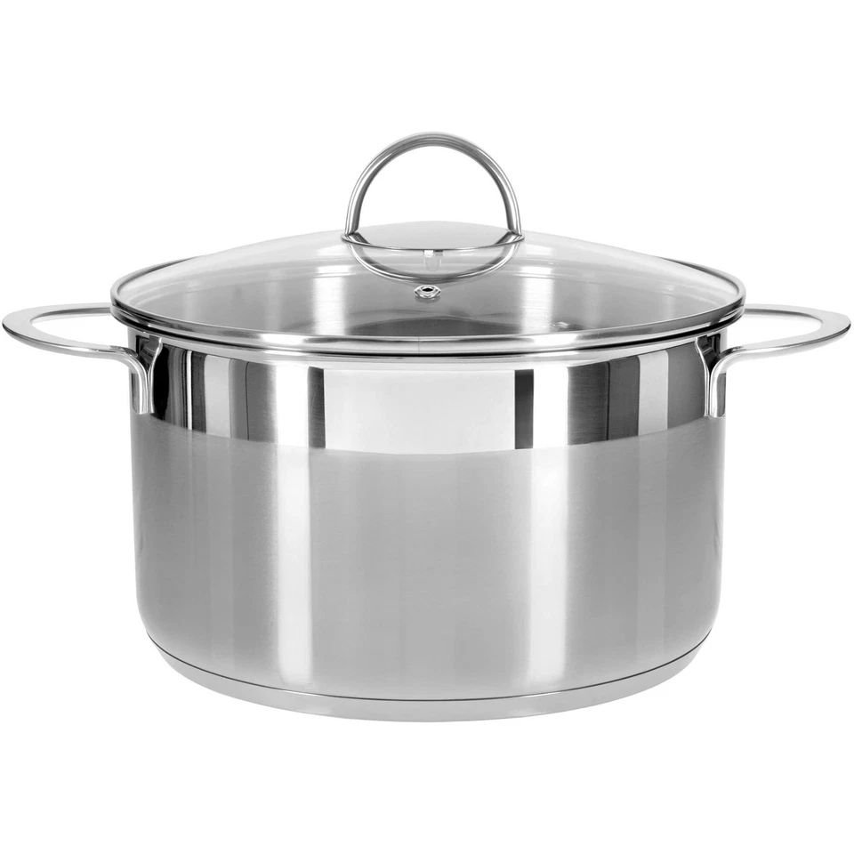 GRÄWE Kochtopf Edelstahl Serie Pro-Line, mit Glasdeckel - Bild 1 von 1
