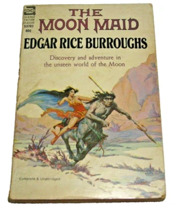 Edgar Rice Burroughs The Moon Maid ACE 1962 53701 Roy Krenkel Cover Art SF - Picture 1 of 4