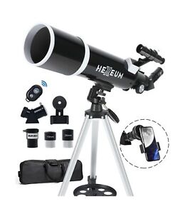 Telescope for Adults & Beginner Astronomers - 80mm Aperture 600mm Fully Multi...