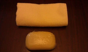 ACNE SET HOLLYWOOD BEAUTY SULFUR SOAP plus MICRODERM FACE CLOTH ~ LOT BUNDLE - Picture 1 of 2