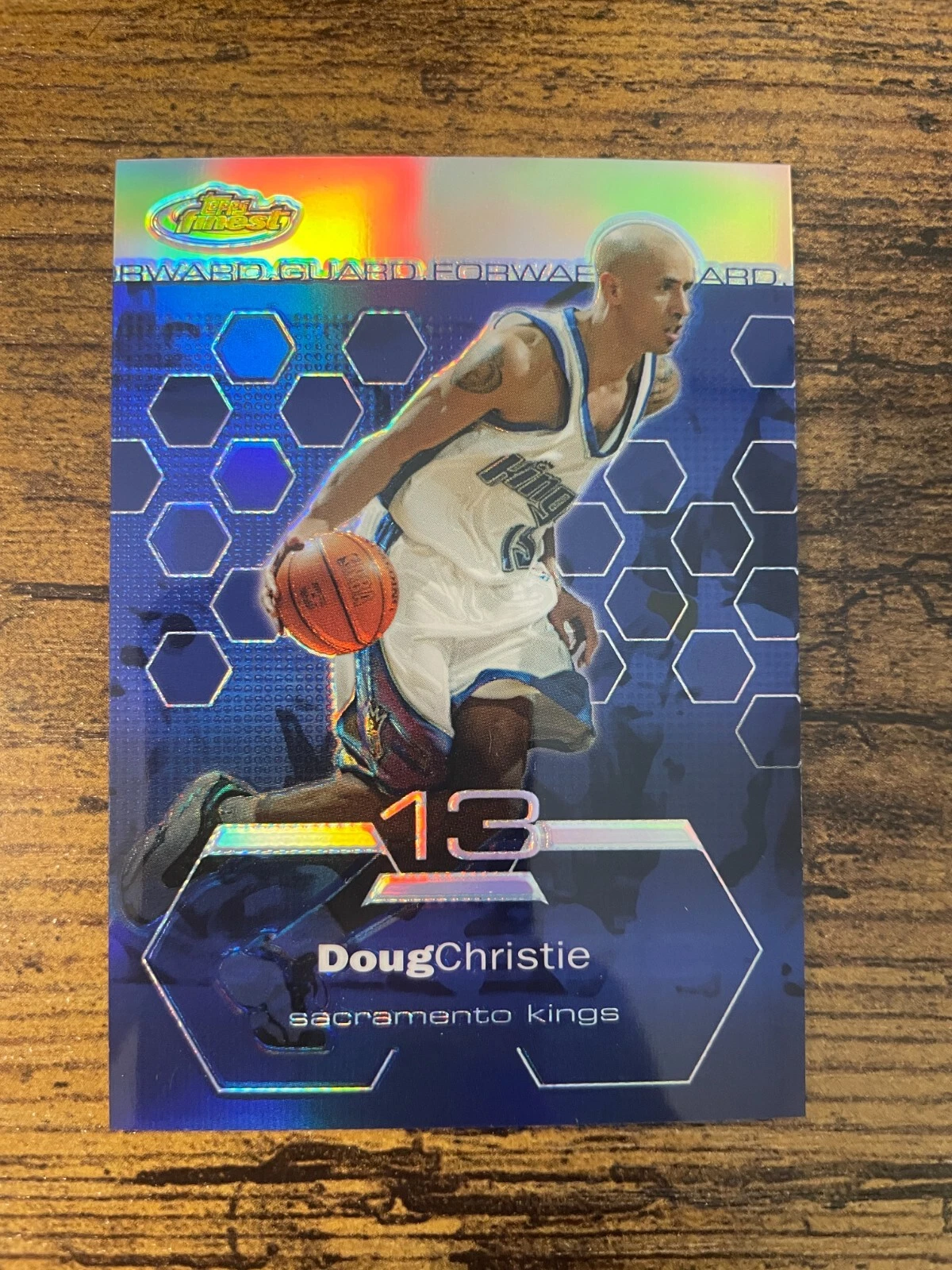 2002-03 Topps Finest Refractor 236/250 Doug Christie #60