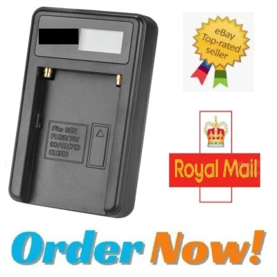 Camera battery charger FOR OLYMPUS BLS-5 BLS-50 PS-BLS5 OM-D E-M10 Evolt E-400 - Image 1 of 4