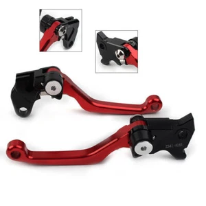 Palancas de embrague de freno de disco rojas pivotantes aptas para Yamaha TTR125L/LE/LW 2000-2020 aluminio - Imagen 1 de 6