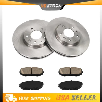 para Mazda CX-7 2007-2009 2010 2011 2012 rotores de disco delanteros y pastillas de freno de cerámica Foto 1 de 4