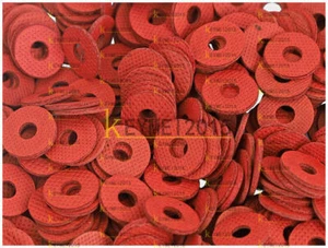 20~100 piezas arandelas planas métricas estándar de fibra aislante roja M3 5 6 - Imagen 1 de 7
