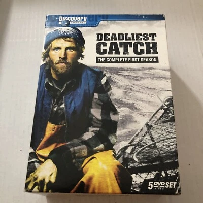 Deadliest Catch Season One 1 (DVD, 2007, 5-Disc Set) TV Show Discovery Channel - Image 1 of 3