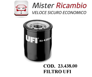 Filtro olio UFI 23.438.00 Mito 500 Panda Punto Ypsilon Stilo ka ed altre