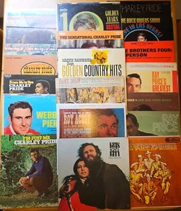 Vintage 20 LP Lot #2: Country Music - 60s/70s Charley Pride Buck Owens Ray Price - Picture 1 of 21