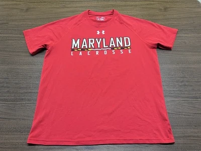 Красная футболка Maryland Terrapins Lacrosse командный выпуск - Under Armour - средняя - Изображение 1 из 4