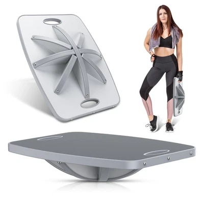 Tabla de equilibrio de madera avanzada, rotación e inclinación de 360 grados - antideslizante 500 libras... Foto 1 de 4