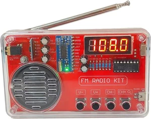 Kit Elettronico Radio FM Fai da Te 150Hz-20KHz Frequenza Regolabile Progetto Saldatura - Foto 1 di 9