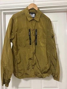 Weekend Offender Men's Gold Overshirt Jacket Size XXL 23” Pit to Pit - Picture 1 of 6