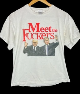 Vintage Political Parody T Shirt George Bush President Movie Parody Sz M - Picture 1 of 8