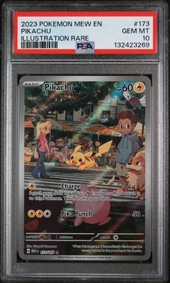 Pikachu 173/165 Sv: Scarlet & Violet 151 Holo PSA 10 - Image 1 of 2