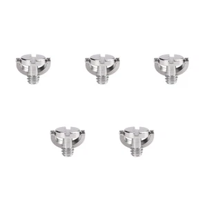Loosening Proof D Rings Camera Screw for Tripod Fast Release Plates Metal Design - Picture 1 of 10