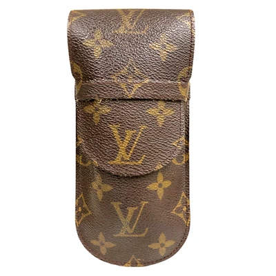 Подлинный Louis Vuitton Etui люнеты Рабат очки чехол монограмма ручка чехлы M62970 - Изображение 1 из 4