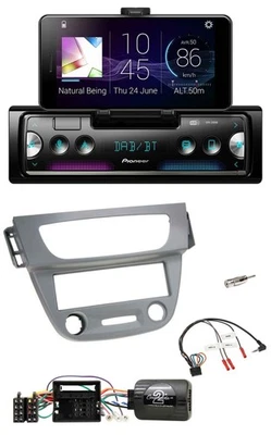 Pioneer USB Lenkrad Bluetooth DAB Autoradio für Renault Megane III 2009-2012 gra - Bild 1 von 4