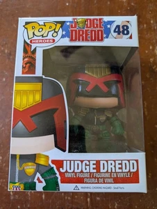 Funko Pop Judge Dredd #48 Heroes Vaulted Vinyl Figure In Box - Picture 1 of 6