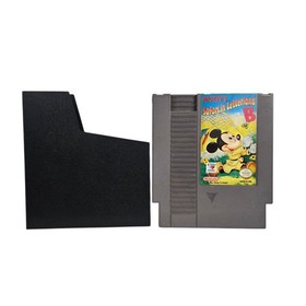 Mickey's Safari in Letterland - Authentic Nintendo NES Game w Sleeve 1985 TESTED