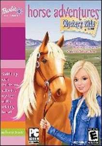 Barbie Horse Adventures: Mystery Ride PC CD groom animal competition puzzle game - Picture 1 of 1