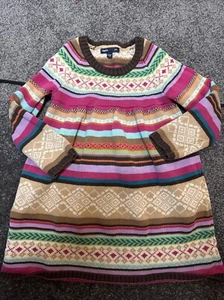 Girls Gap Kids Fairisle Sweater dress Size XS 4/5 - Picture 1 of 5