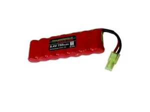 Akkupack 2/3 AA 8.4V750 mAh flach / mehrere Optionen... - Picture 1 of 3