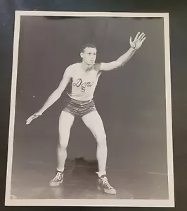 BASKETBALL COACH PHOTO JOHN BENNINGTON MICHIGAN SAN FRANCISCO VINTAGE - Picture 1 of 2