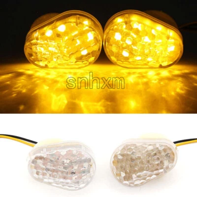Luz intermitente de señal de giro para Kawasaki Ninja ZX6R 1998-2004 ZX7R 1996-2003 ZX636 Foto 1 de 4