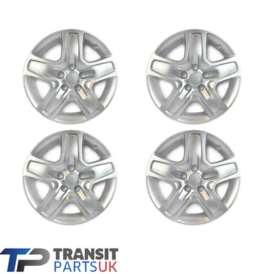 TPUK Set 4 Copricerchi FORD FOCUS MK2 & C-MAX MK2 16" 2007 IN POI 1577633