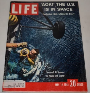 Life Magazine May 12, 1961 AOK! The U.S. is in Space Alan Shepard Great Ads - Picture 1 of 10