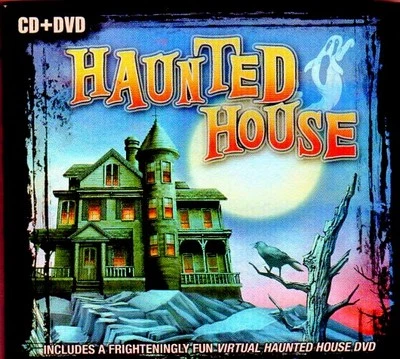 HAUNTED HOUSE: HALLOWEEN MUSIC & SOUND EFFECTS CD + BONUS VIRTUAL DVD 2-DISC SET - Image 1 of 3