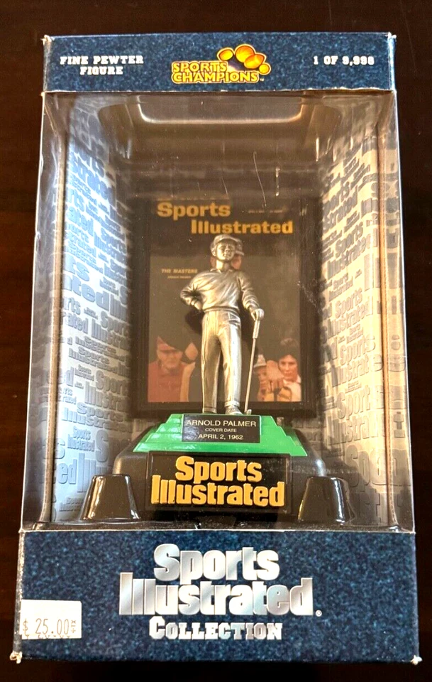 Arnold Palmer 1997 Sports Illustrated Champions Hand Crafted Pewter Figure