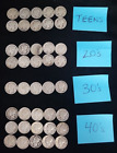 (40) Mixed Mercury Dimes Lot | Teens 20's 30's 40's | Great Variety See List