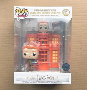 Funko Pop Harry Potter Fred Weasley Weasleys Wizard Wheezes #158 + Protector - Foto 1 di 6