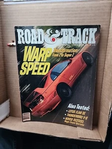 Road & Track Magazine Issue April 1991 Car Racing Automobile Sport Drag Race - Picture 1 of 8