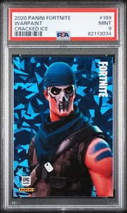 2020 Panini Fortnite Cracked ICE #189 WARPAINT PSA 9 USA Print - Bild 1 von 2