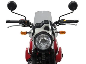 Royal Enfield Scram 411 22-2023 Transparente (230mm Alto) Luz PANTALLA Powerbronze. - Imagen 1 de 5