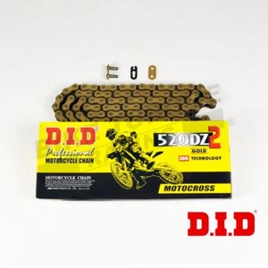 DID 520 Pitch DZ2 Motocross Chain to fit Suzuki PE250 T-Z 1980-1982 - Picture 1 of 1
