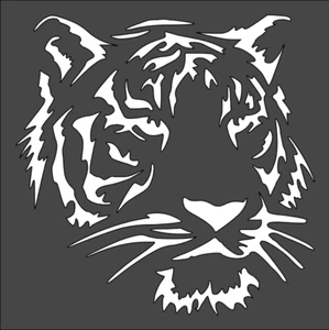 Plantilla de 1-5,5 x 5,5 pulgadas, (VC-65) Tiger (6 mil) - Imagen 1 de 2