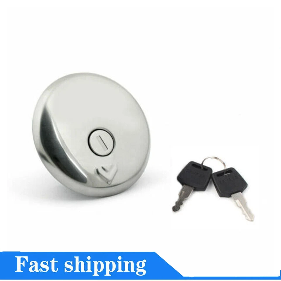 Motorcycle Gas Fuel Tank Cap Fuel Gas Tank Cover With 2 Keys for Suzuki Foto 1 de 4