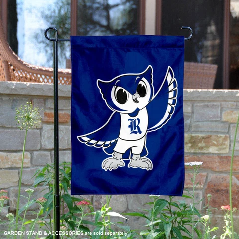 Rice Owls Baby Sammy the Owl Garden Flag and Yard Banner Cover