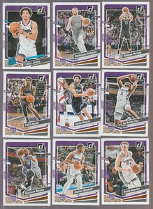 2023 2024 SACRAMENTO KINGS 25 Card Lot w/ DONRUSS TEAM SET (14) 2023-24 PLAYERS - Picture 1 of 2