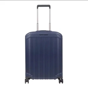 VALIGIA TROLLEY CABINA VALIGIE UOMO PIQUADRO BV4425PQL BLU ORIGINALE PE 2024 - Picture 1 of 3