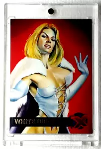 1995 X-Men Ultra Card 51 WHITE QUEEN. FREE ONE-TOUCH-HOLDER - Picture 1 of 2